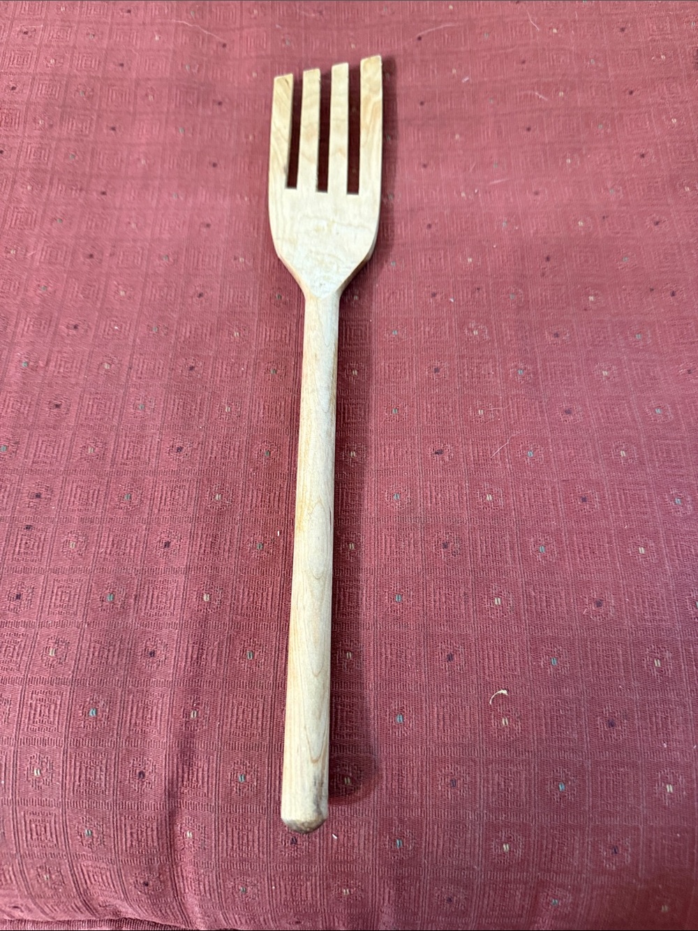 Wooden Salad Fork - Natural Wood